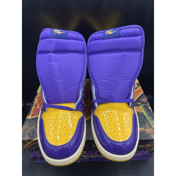 Reves Paris Air KIY \'85 Hi \'Lakers\' Men’s Size 11.5 DS OG ALL main image 7